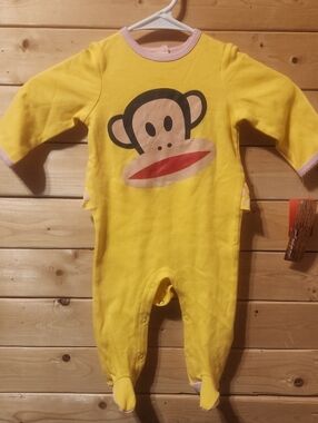 Baby Girls  Sleeper Small Paul Paul Frank Size 9 Months NWT